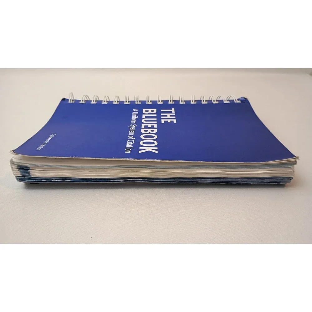 The Bluebook Uniform System of Citation 18th Edition Spiral Bound Paperback